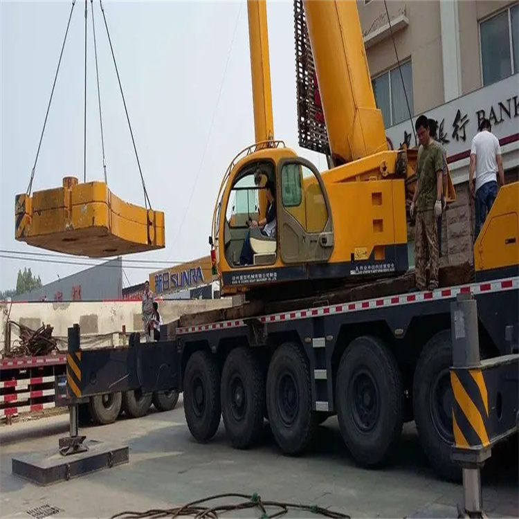 长顺当地吊车出租|机器吊装|75吨|工厂搬迁服务